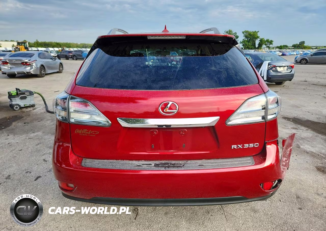 2012 Lexus Rx 350 VIN:2T2ZK1BA7CC080836 - 6