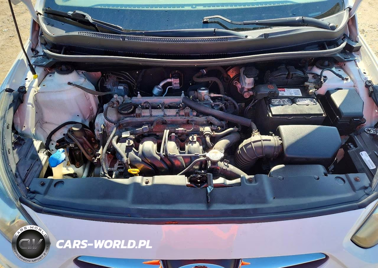 2013 Hyundai Accent Gls VIN:KMHCT4AE6DU393552 - 11