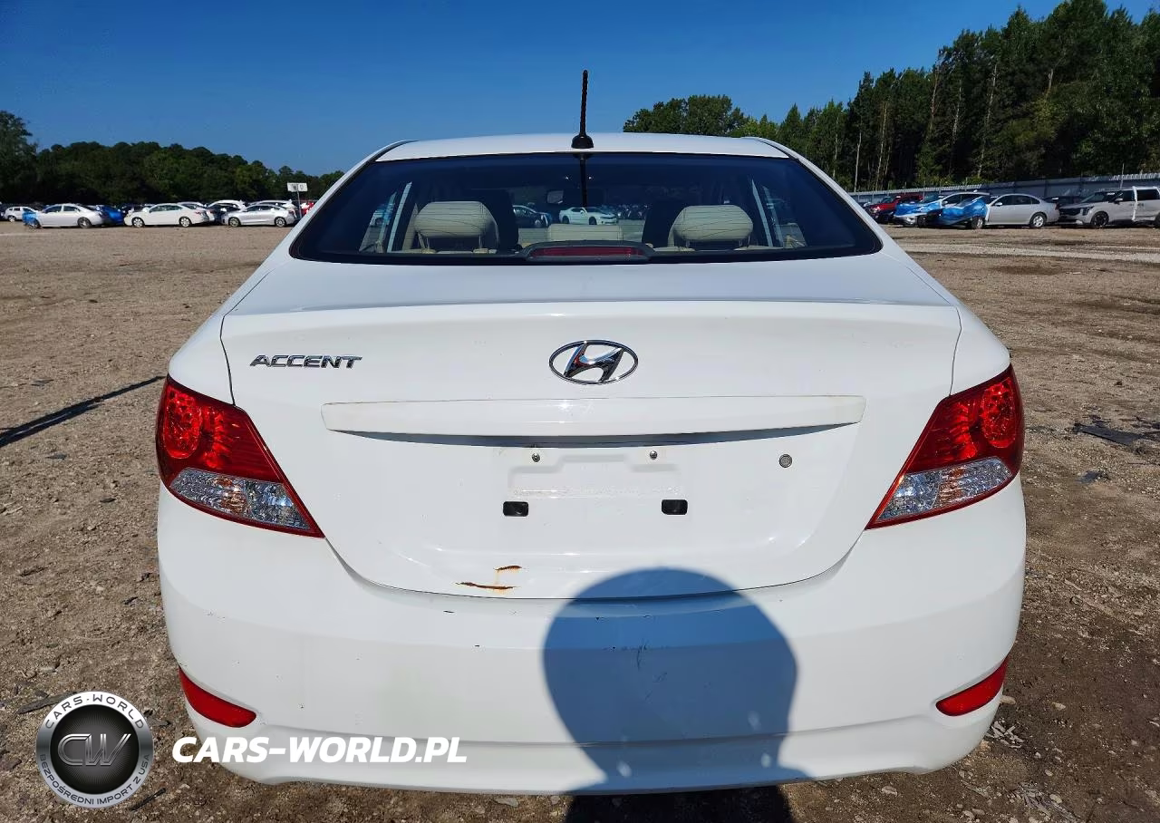 2013 Hyundai Accent Gls VIN:KMHCT4AE6DU393552 - 6