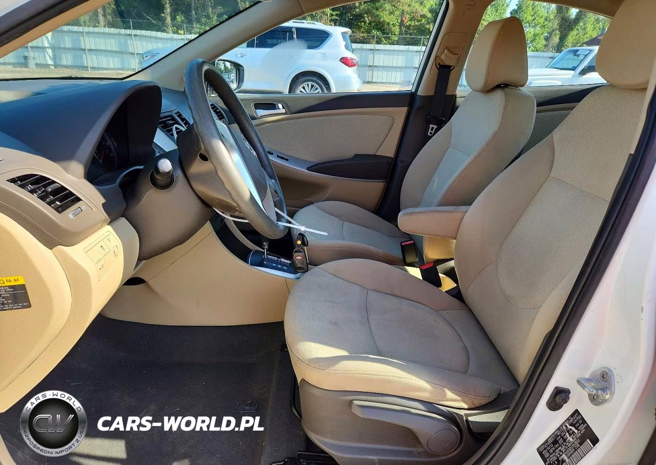 2013 Hyundai Accent Gls VIN:KMHCT4AE6DU393552 - 7