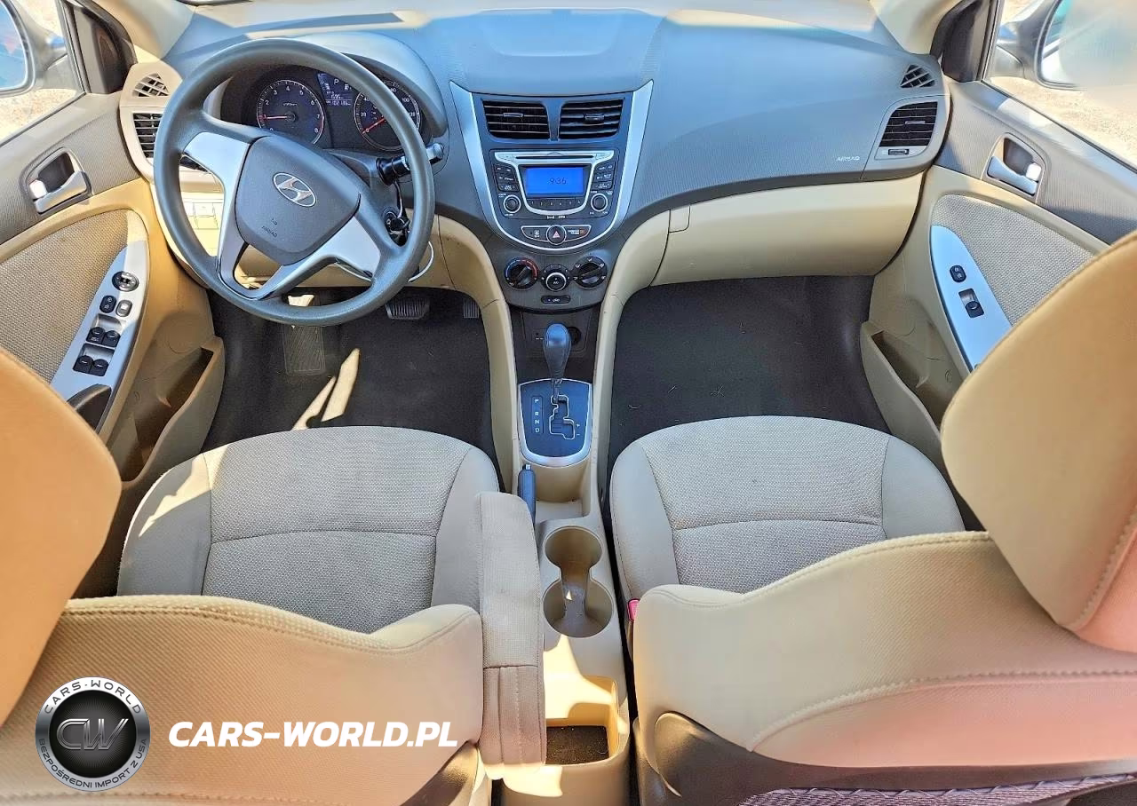 2013 Hyundai Accent Gls VIN:KMHCT4AE6DU393552 - 8