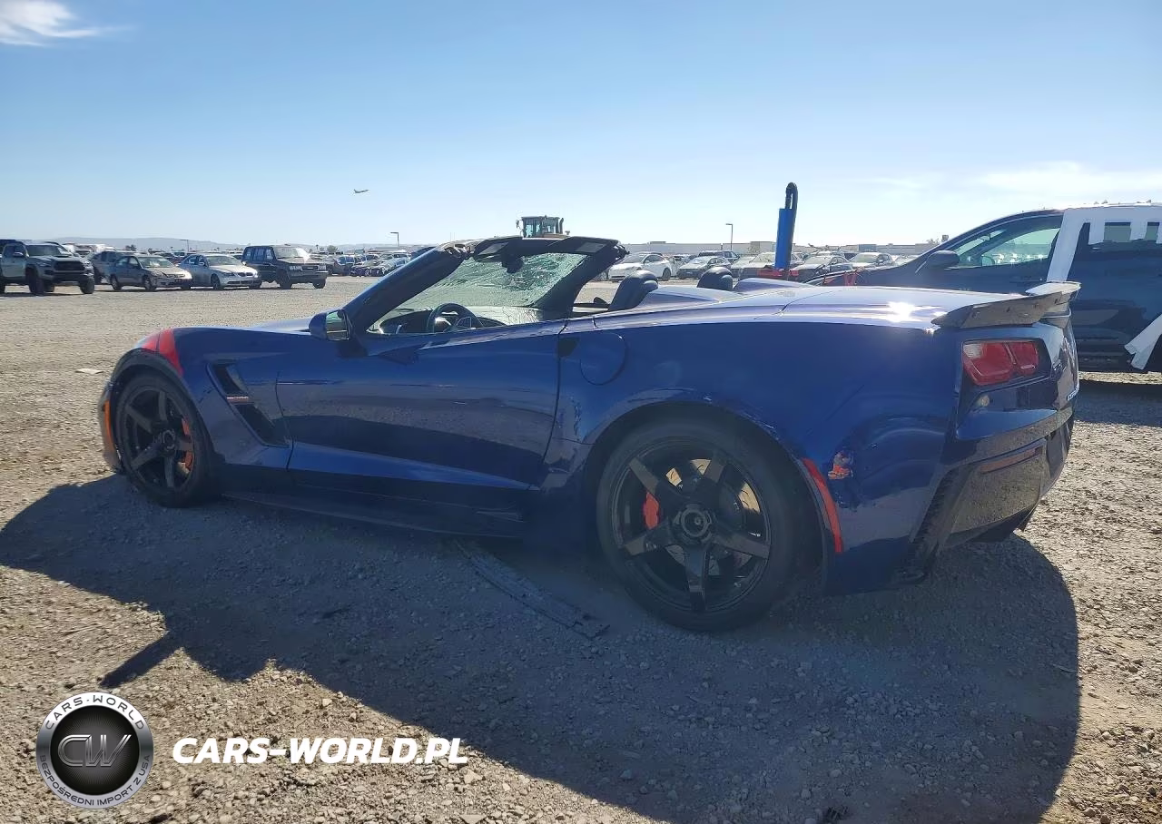 2018 Chevrolet Corvette Grand Sport 2Lt VIN:1G1YX3D75J5104777 - 2