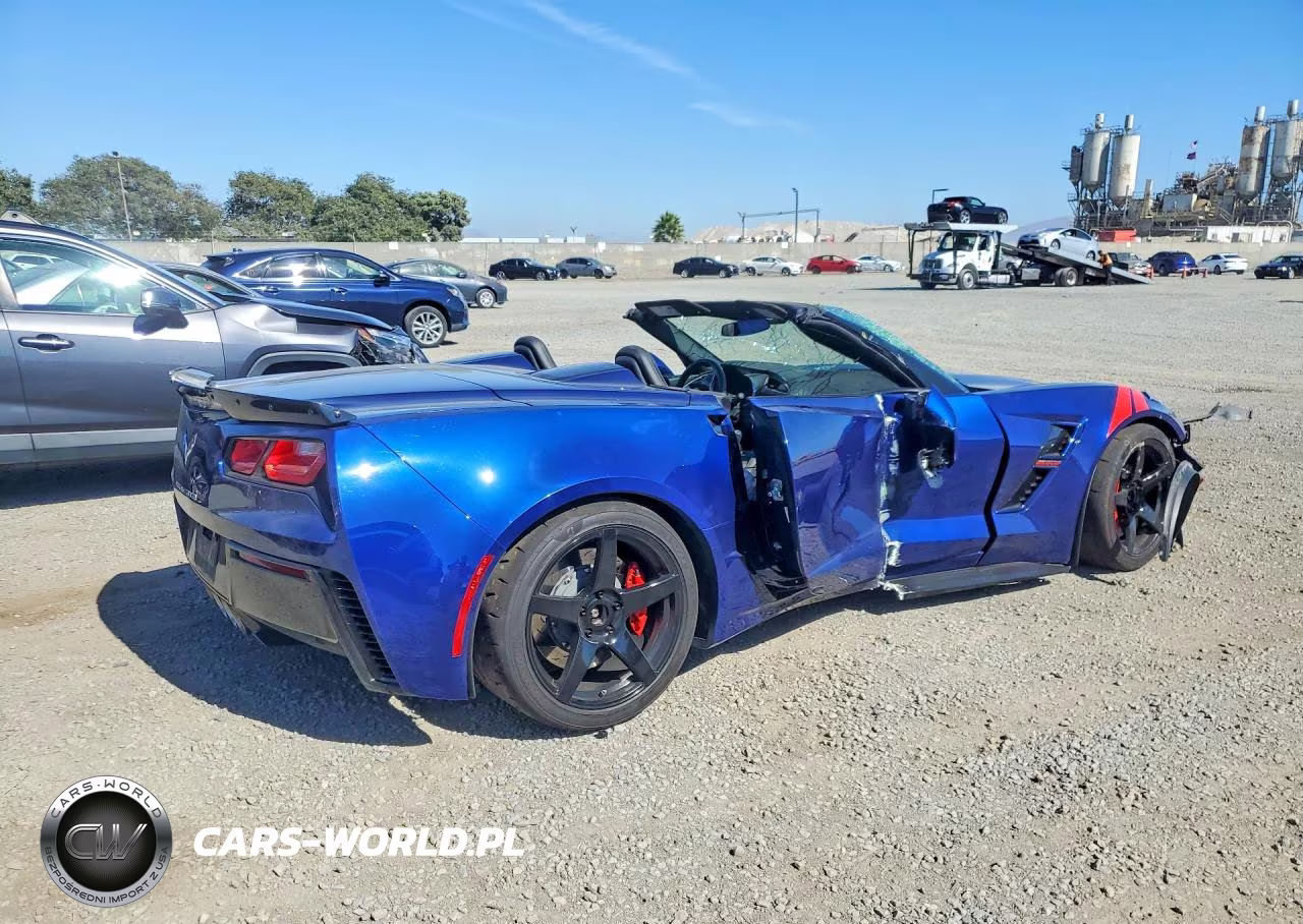 2018 Chevrolet Corvette Grand Sport 2Lt VIN:1G1YX3D75J5104777 - 3