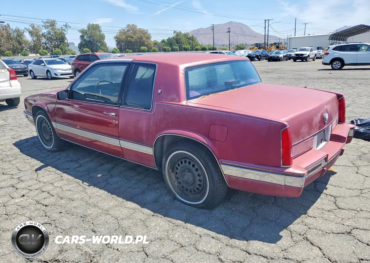 1989 Cadillac Eldorado VIN:1G6EL1155KU608981 - 2