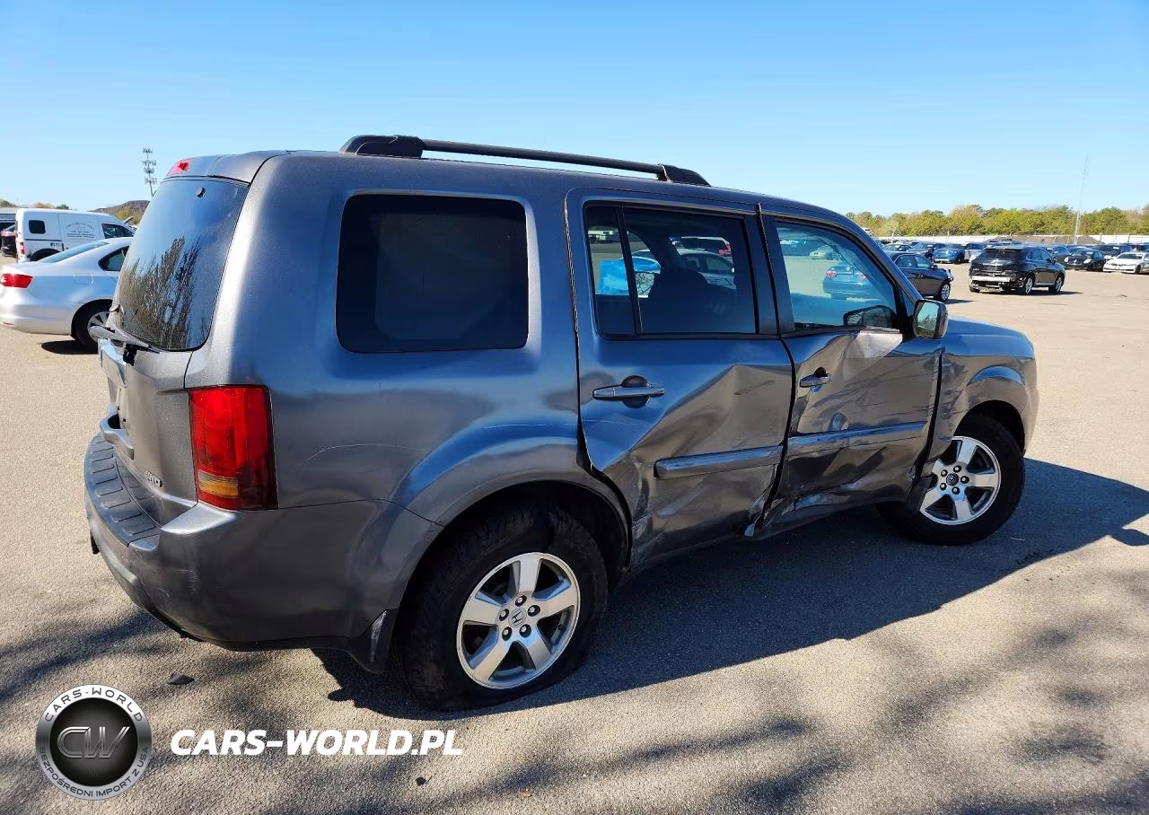2011 Honda Pilot VIN:5FNYF4H44BB036939 - 3