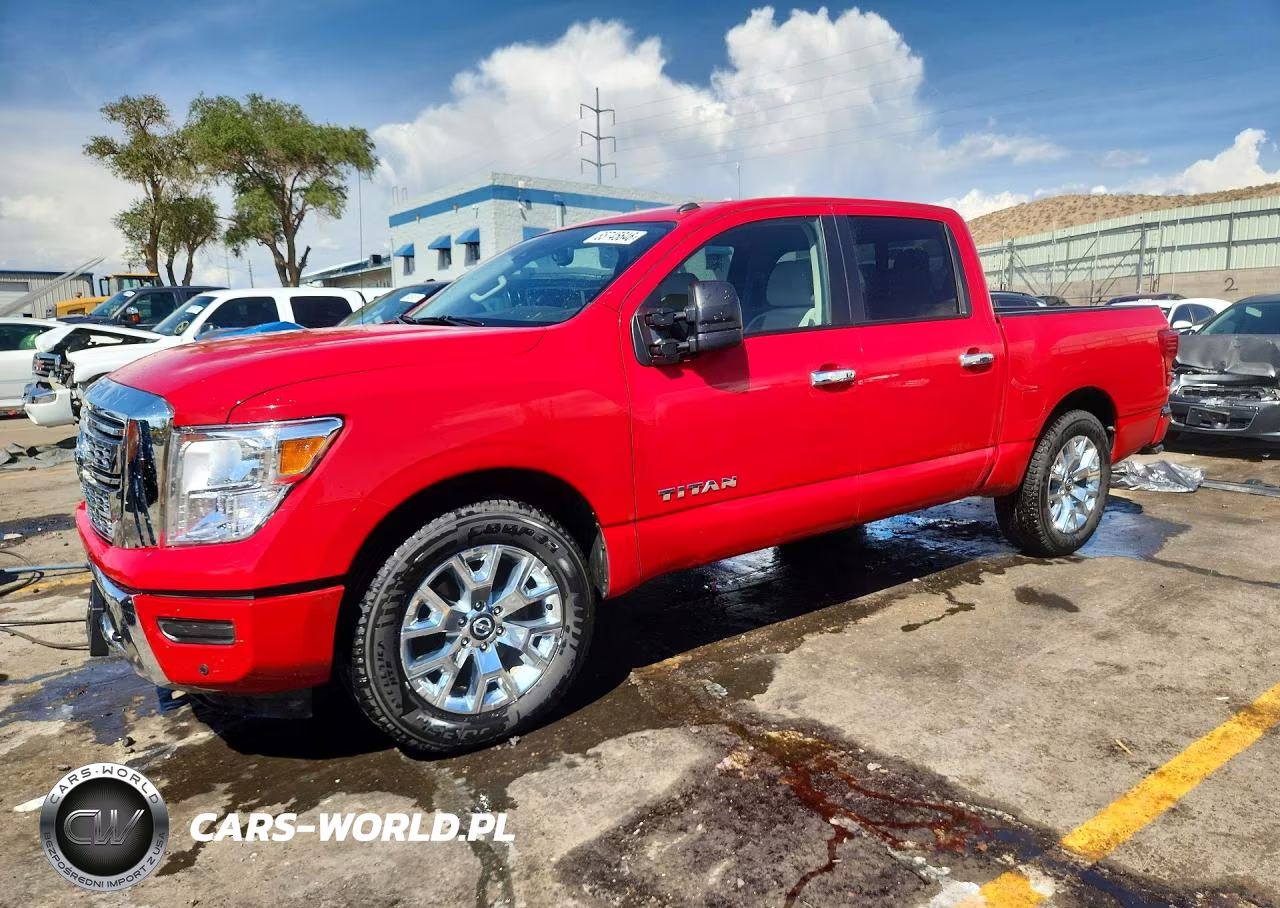 2021 Nissan Titan Sv VIN:1N6AA1EF0MN530639 - 1