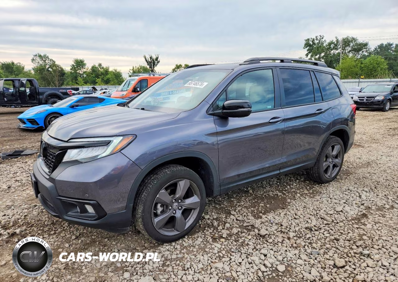 2021 Honda Passport Touring VIN:5FNYF8H93MB010533 - 1
