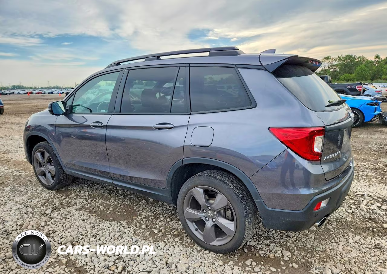 2021 Honda Passport Touring VIN:5FNYF8H93MB010533 - 2