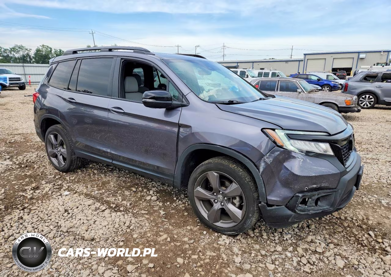 2021 Honda Passport Touring VIN:5FNYF8H93MB010533 - 4