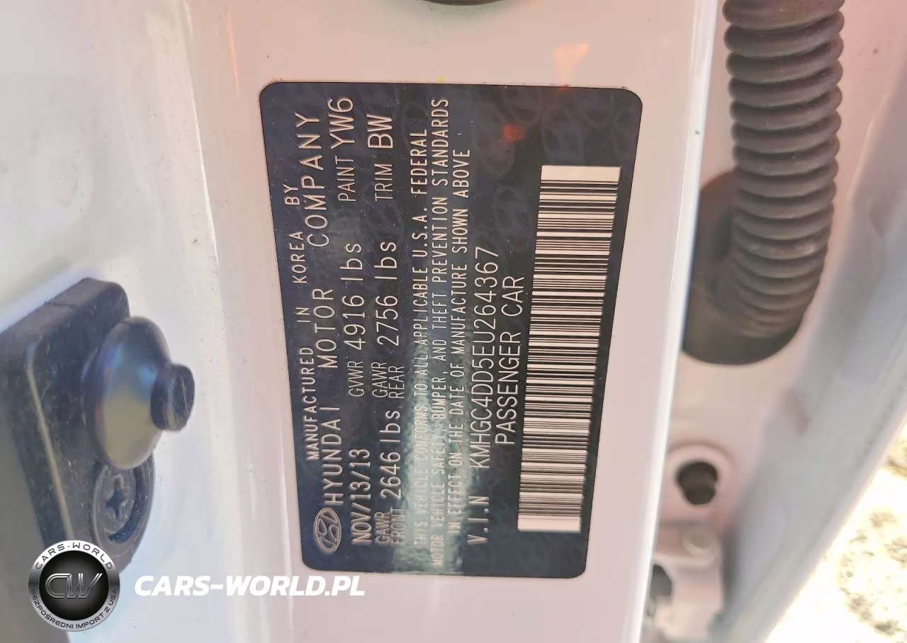 2014 Hyundai Genesis 3.8L VIN:KMHGC4DD5EU264367 - 12
