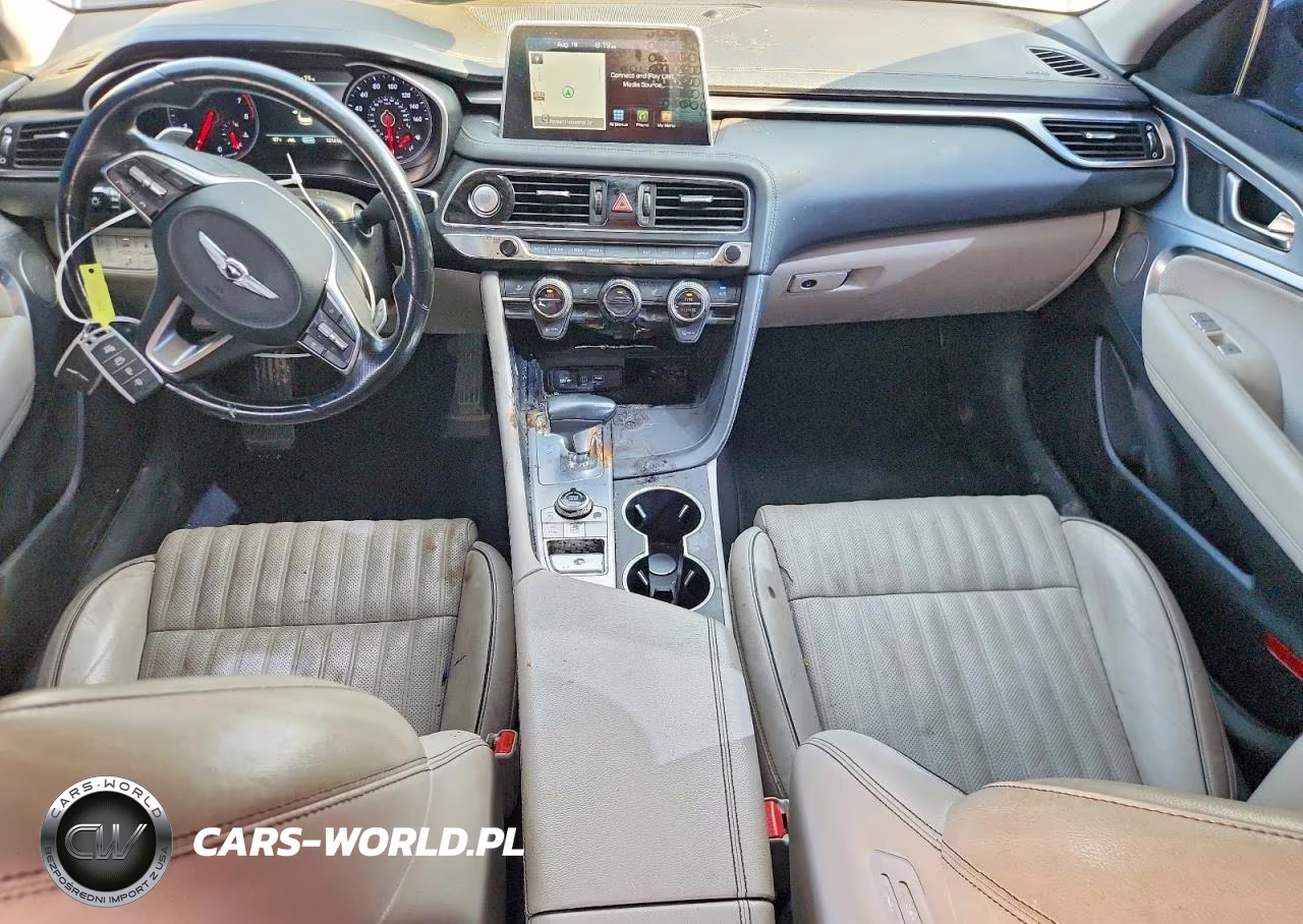 2019 Genesis G70 Elite VIN:KMTG34LA8KU021175 - 8