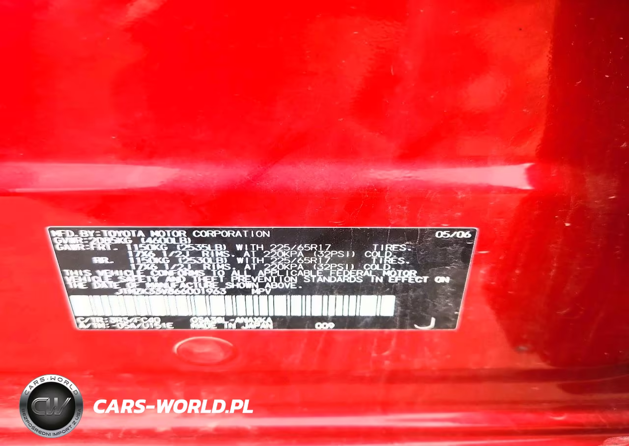 2006 Toyota Rav4 Base VIN:JTMZK33V866001963 - 13