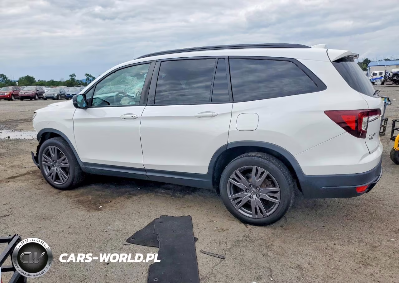 2022 Honda Pilot Sport VIN:5FNYF6H38NB087271 - 2