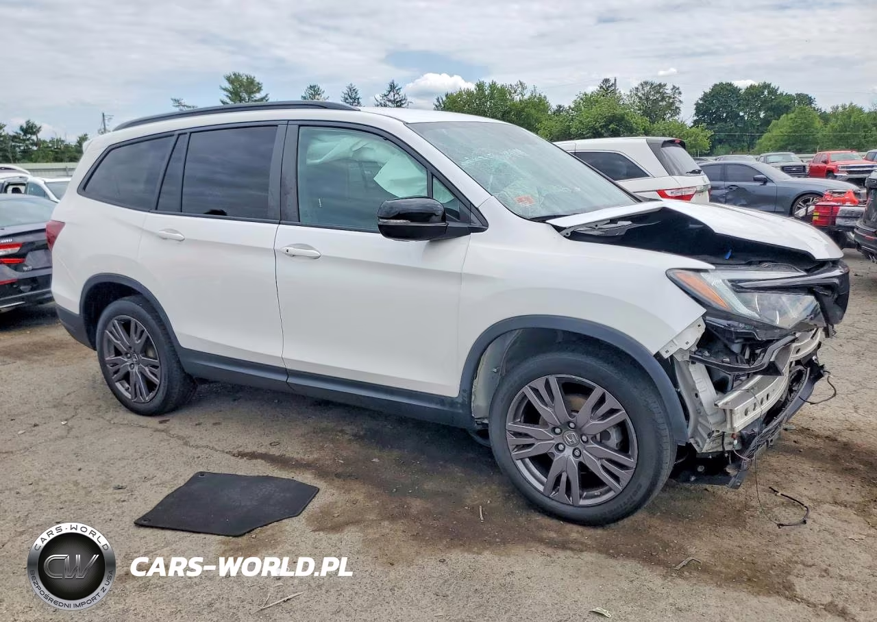 2022 Honda Pilot Sport VIN:5FNYF6H38NB087271 - 4