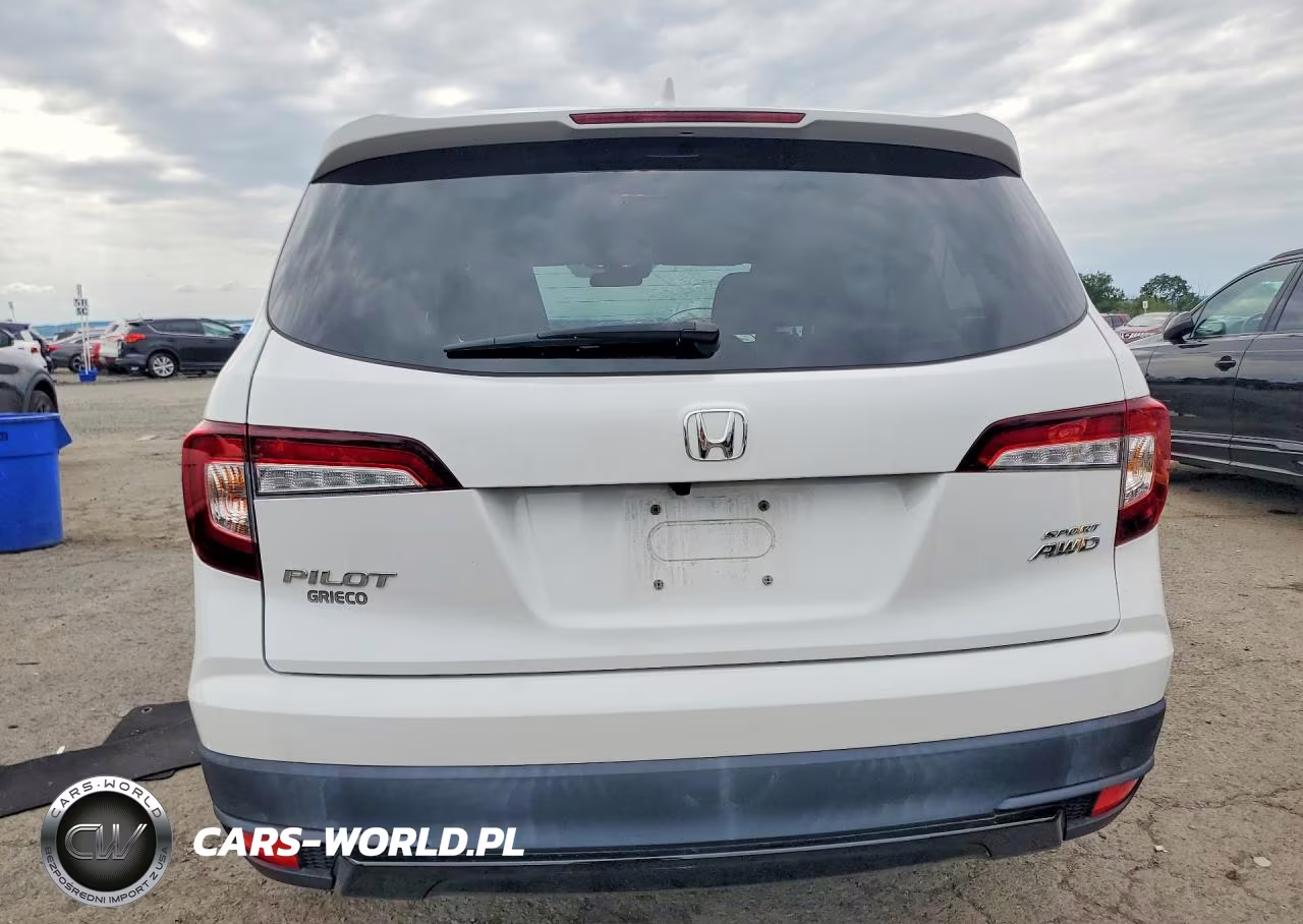 2022 Honda Pilot Sport VIN:5FNYF6H38NB087271 - 6