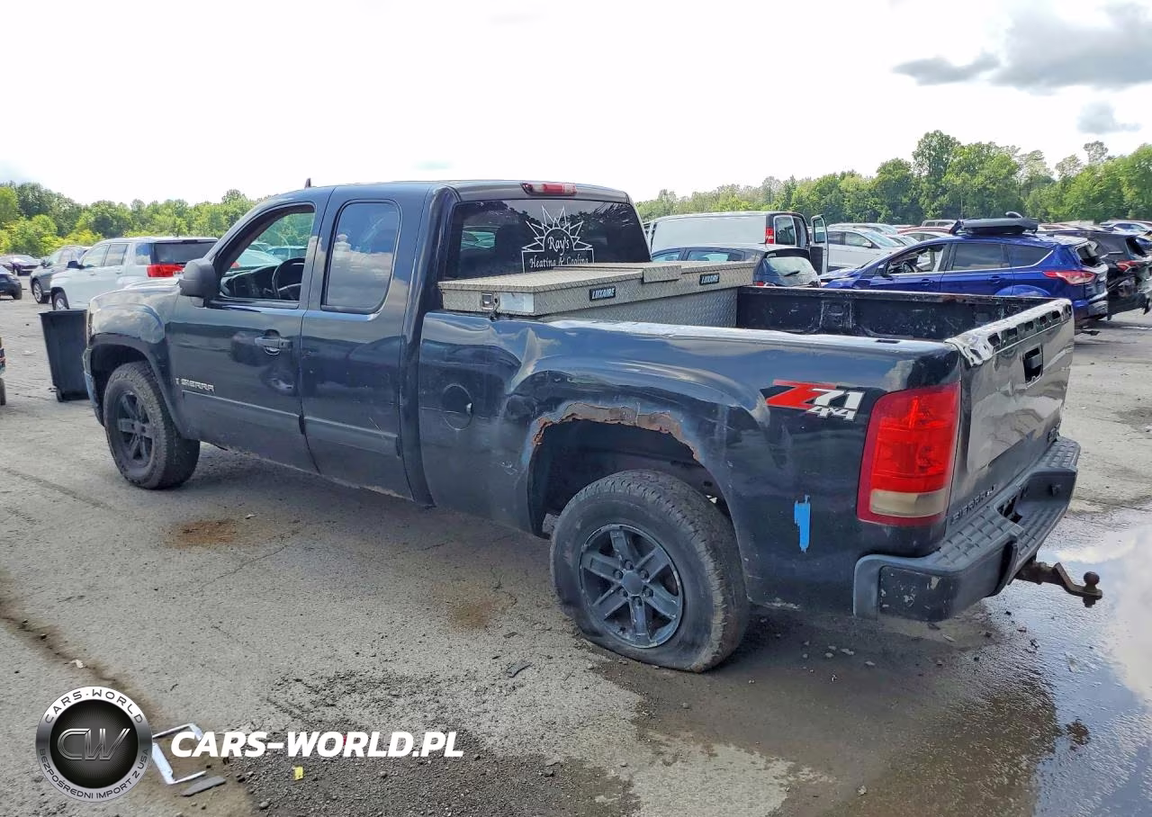 2008 GMC Sierra K1500 VIN:2GTEK19J881100672 - 2