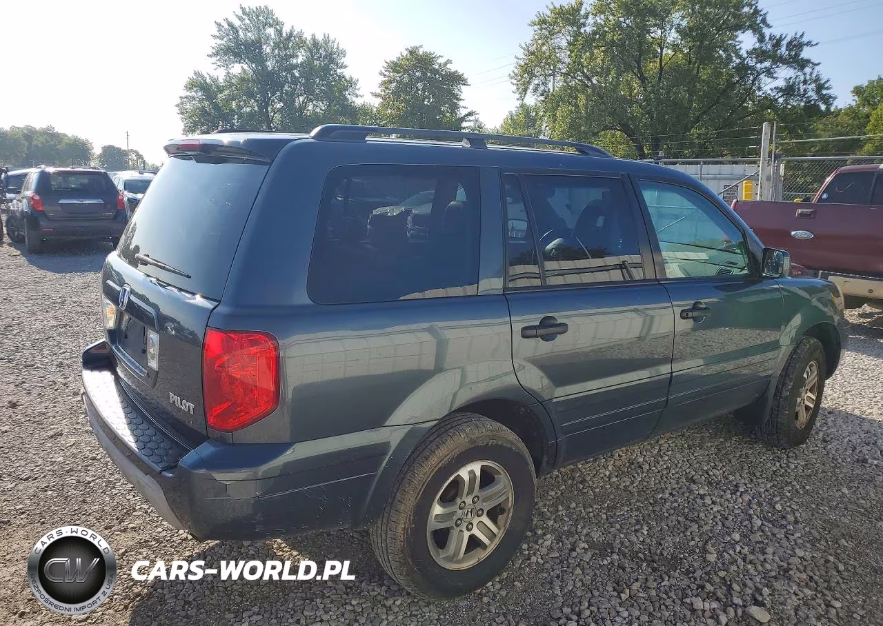 2005 Honda Pilot Exl VIN:5FNYF18545B068463 - 3