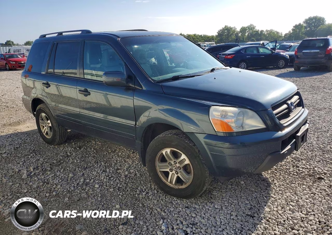 2005 Honda Pilot Exl VIN:5FNYF18545B068463 - 4