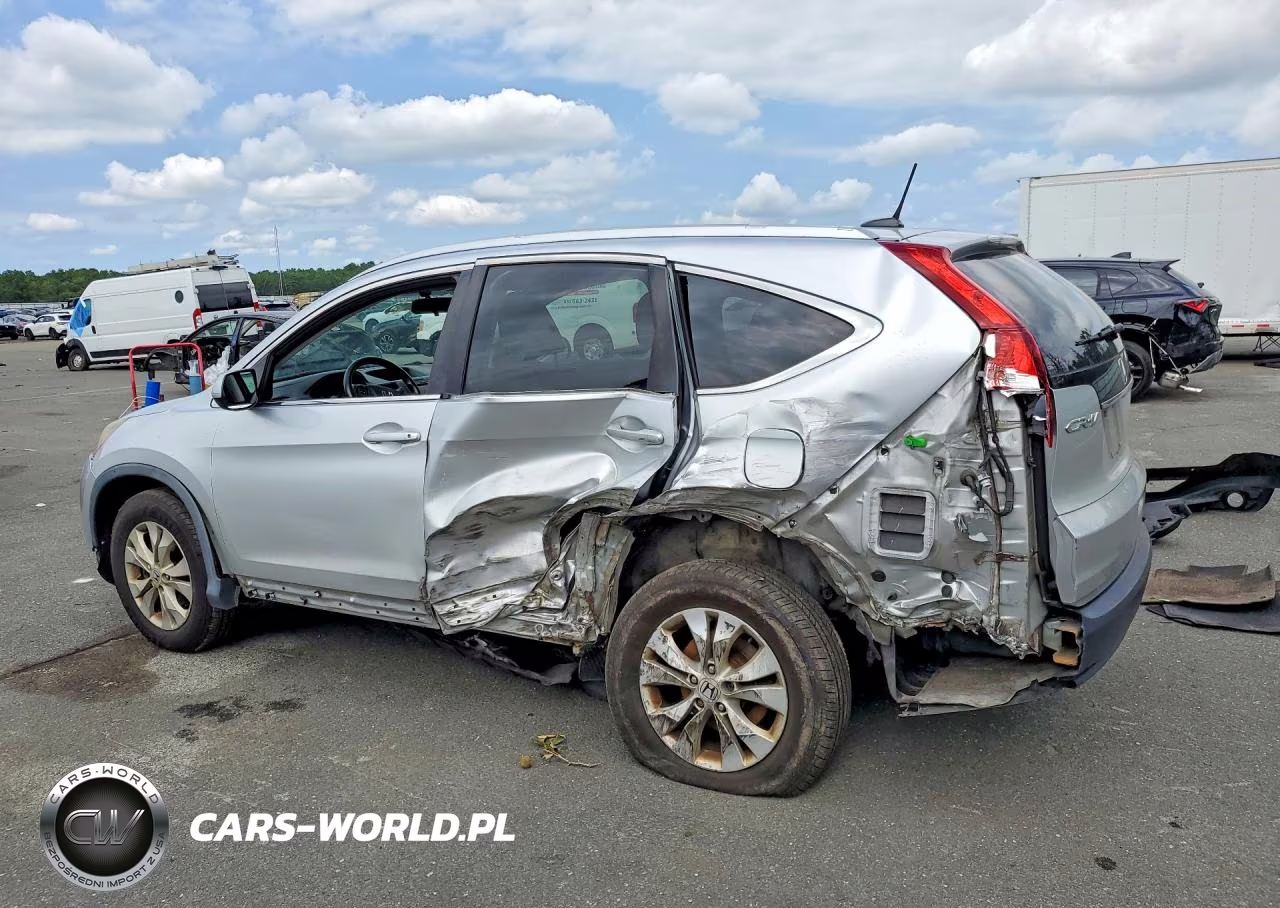 2014 Honda Cr-V Exl VIN:2HKRM4H75EH609955 - 2