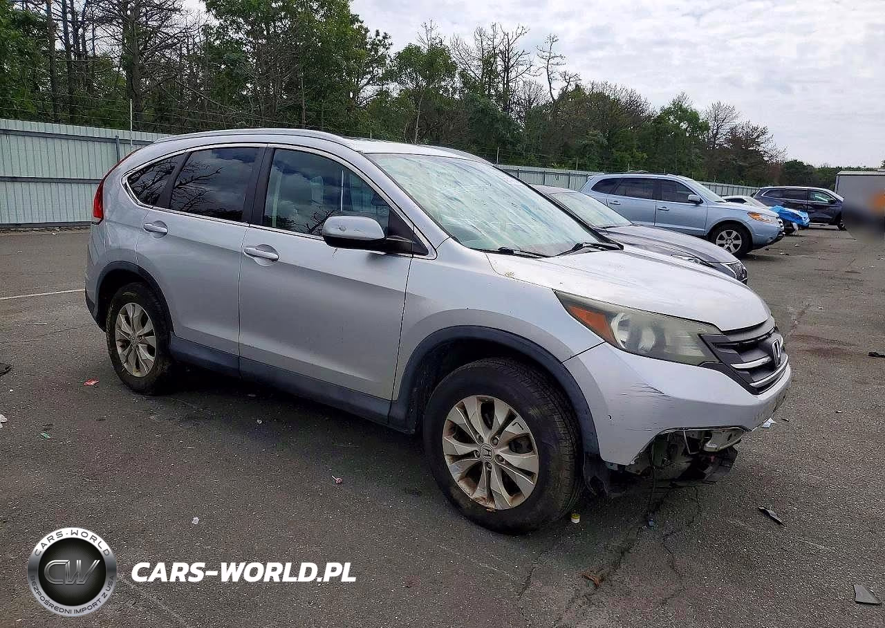 2014 Honda Cr-V Exl VIN:2HKRM4H75EH609955 - 4