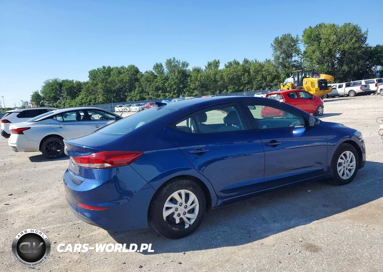 2017 Hyundai Elantra Se VIN:5NPD74LF6HH164436 - 3