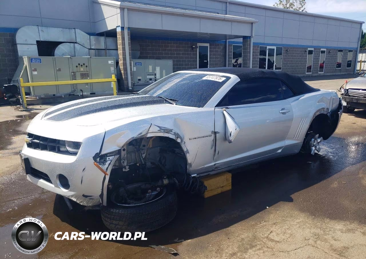 2013 Chevrolet Camaro Lt VIN:2G1FB3D32D9223462 - 1