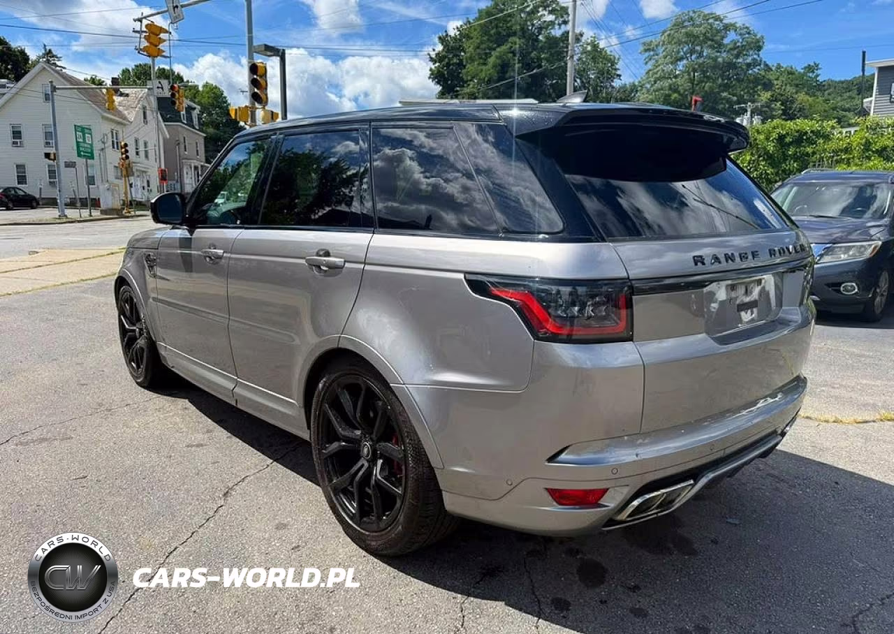 2022 Land Rover Range Rover Sport Svr VIN:SALWZ2RE6NA221638 - 2