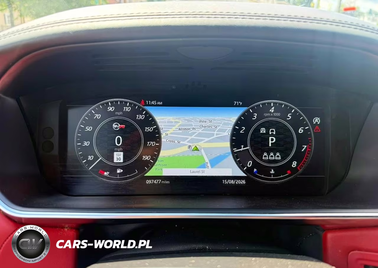 2022 Land Rover Range Rover Sport Svr VIN:SALWZ2RE6NA221638 - 5