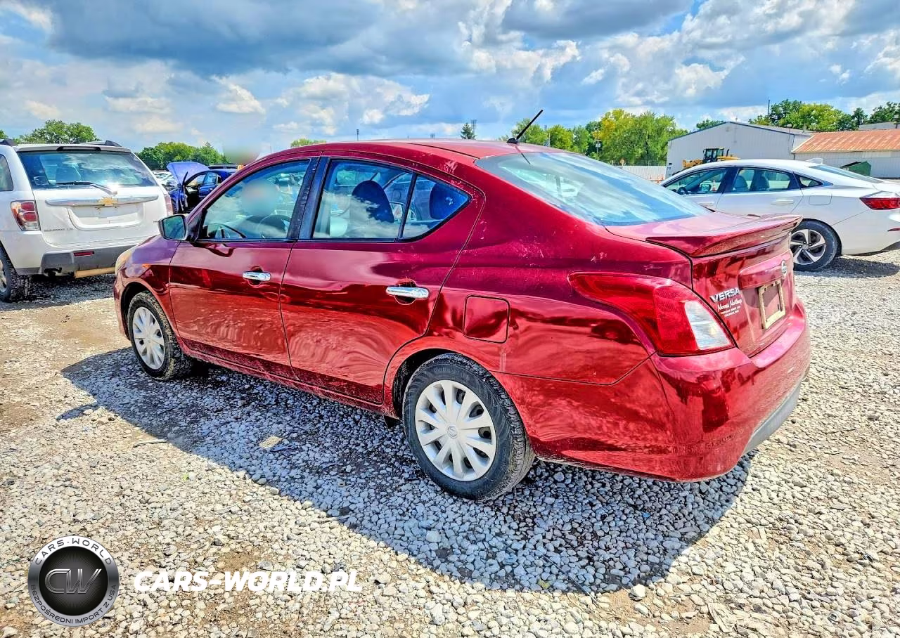 2017 Nissan Versa 1.6 Sv VIN:3N1CN7AP0HK419461 - 2
