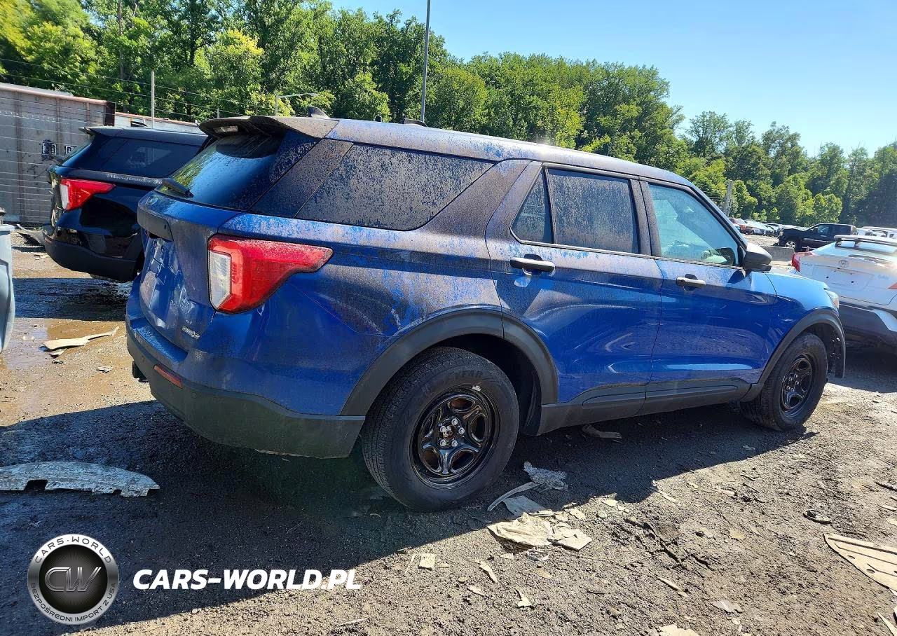 2022 Ford Explorer Police Interceptor VIN:1FM5K8AWXNNA03334 - 3