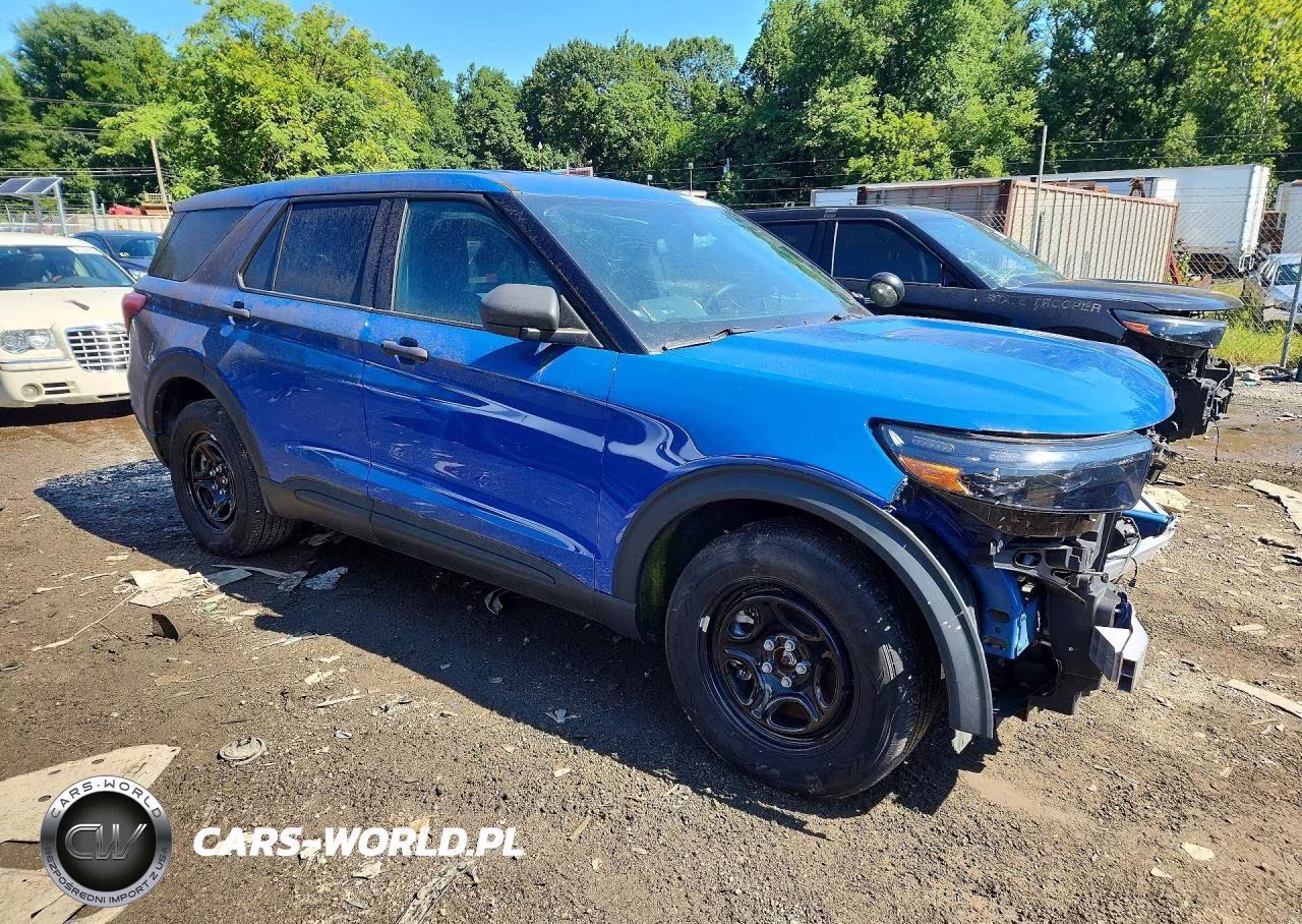 2022 Ford Explorer Police Interceptor VIN:1FM5K8AWXNNA03334 - 4