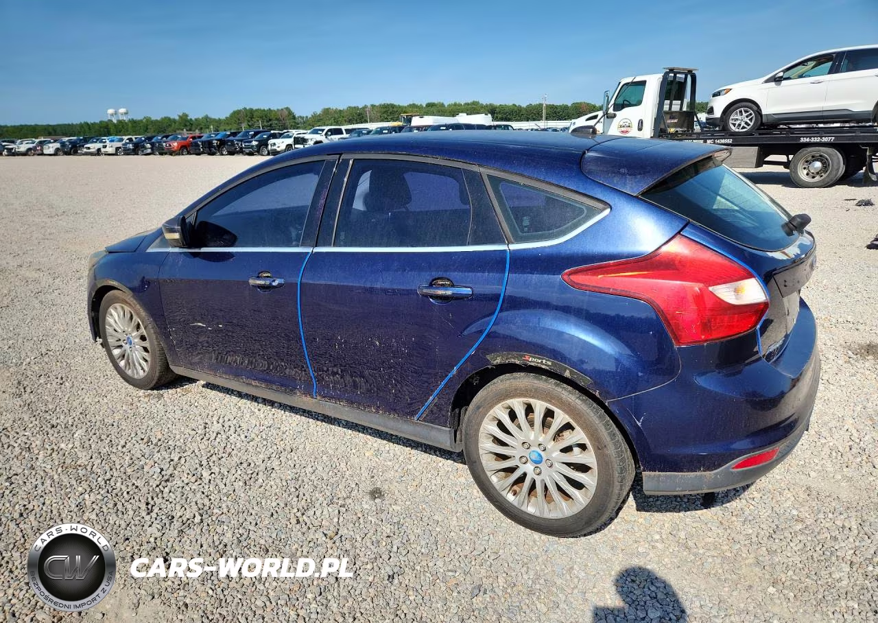 2012 Ford Focus Titanium VIN:1FAHP3N24CL111024 - 2
