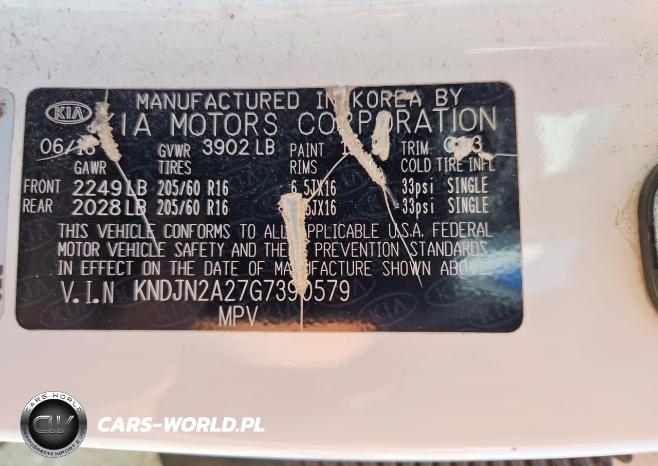 2016 Kia Soul Base VIN:KNDJN2A27G7390579 - 12