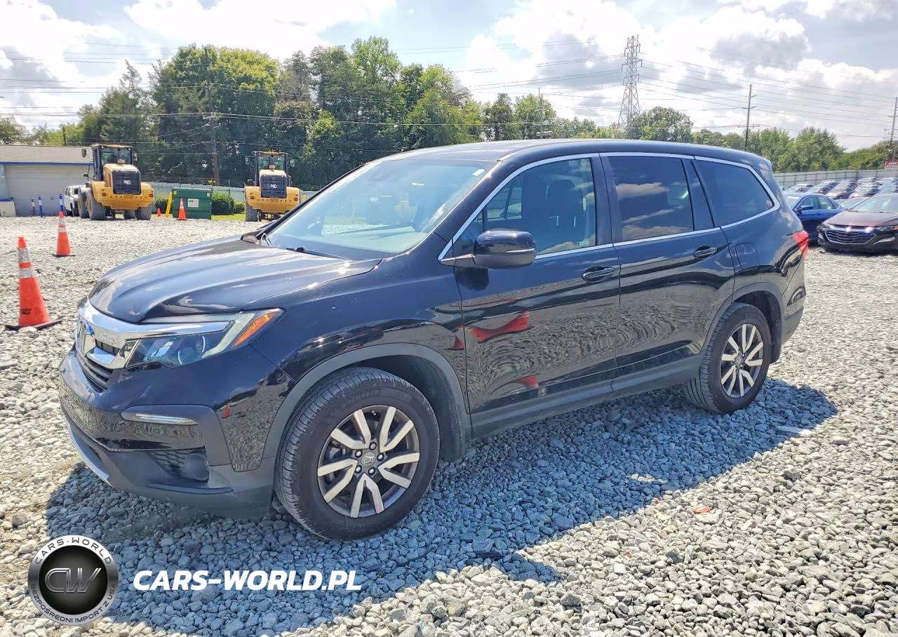 2021 Honda Pilot Exl VIN:5FNYF6H55MB072839 - 1