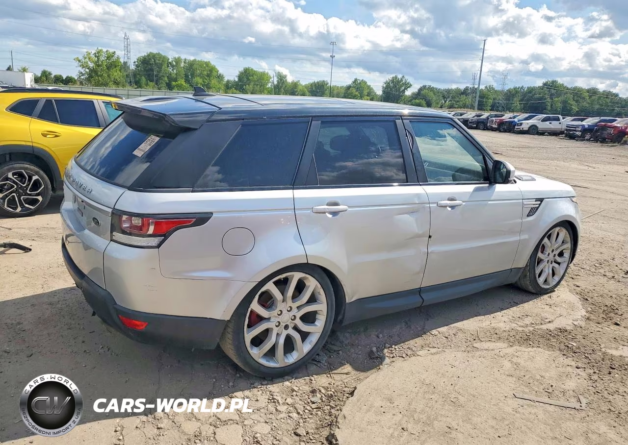 2016 Land Rover Range Rover Sport Sc VIN:SALWR2EF8GA595377 - 3