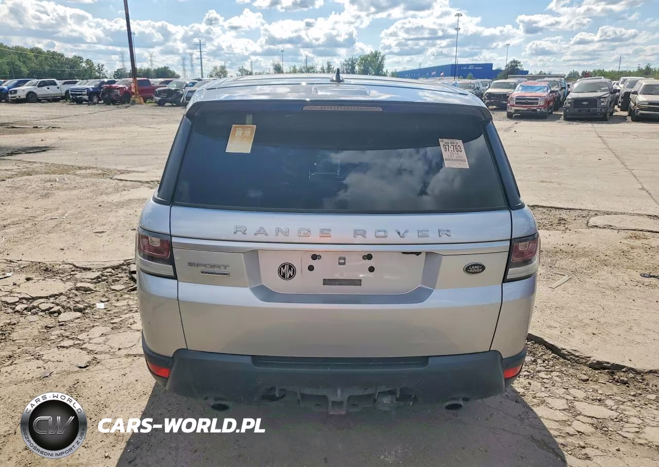 2016 Land Rover Range Rover Sport Sc VIN:SALWR2EF8GA595377 - 6