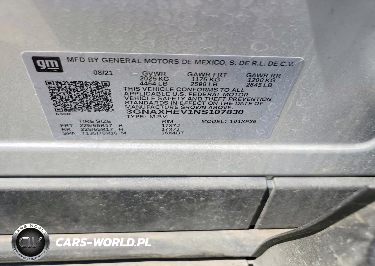 2022 Chevrolet Equinox Ls VIN:3GNAXHEV1NS107830 - 13