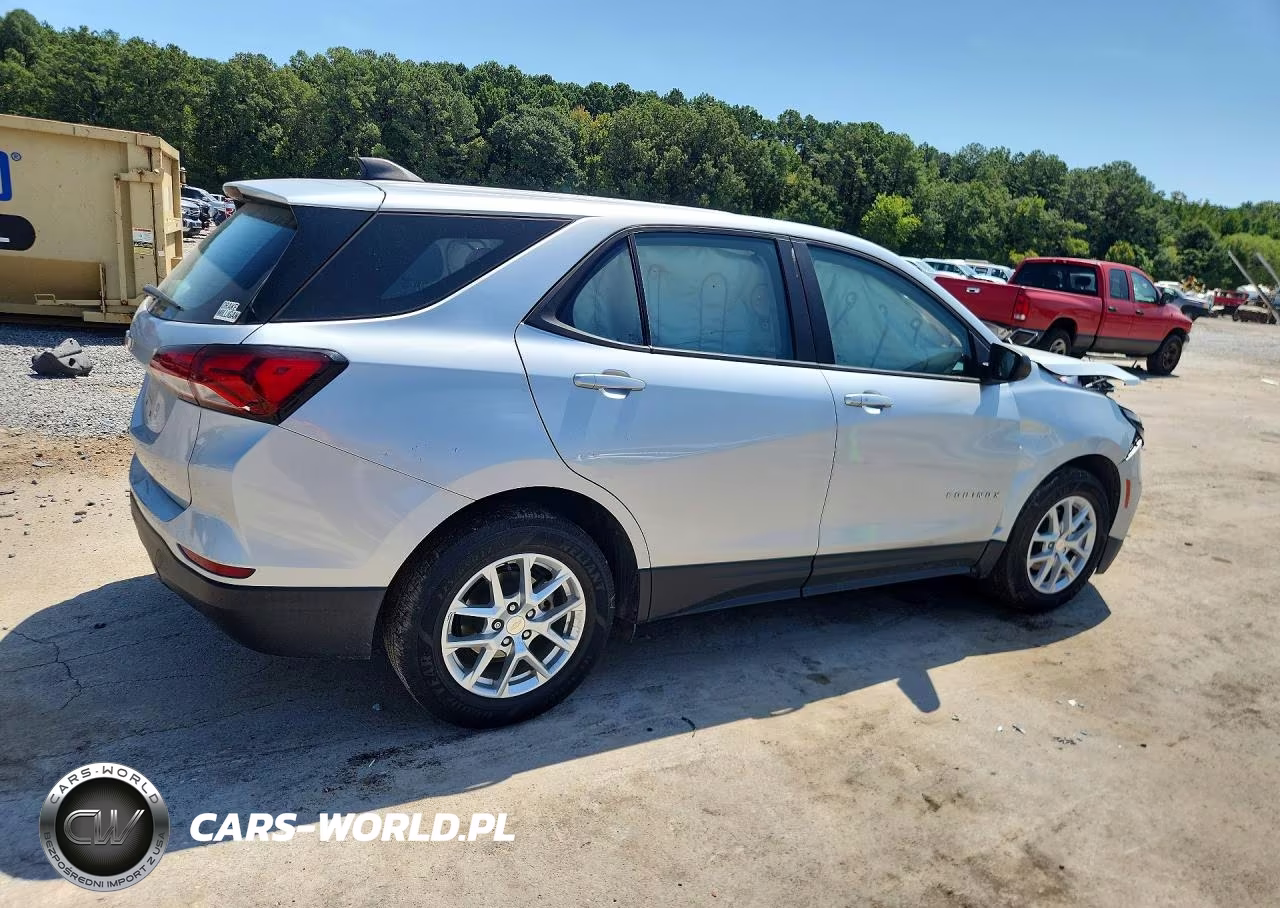 2022 Chevrolet Equinox Ls VIN:3GNAXHEV1NS107830 - 3