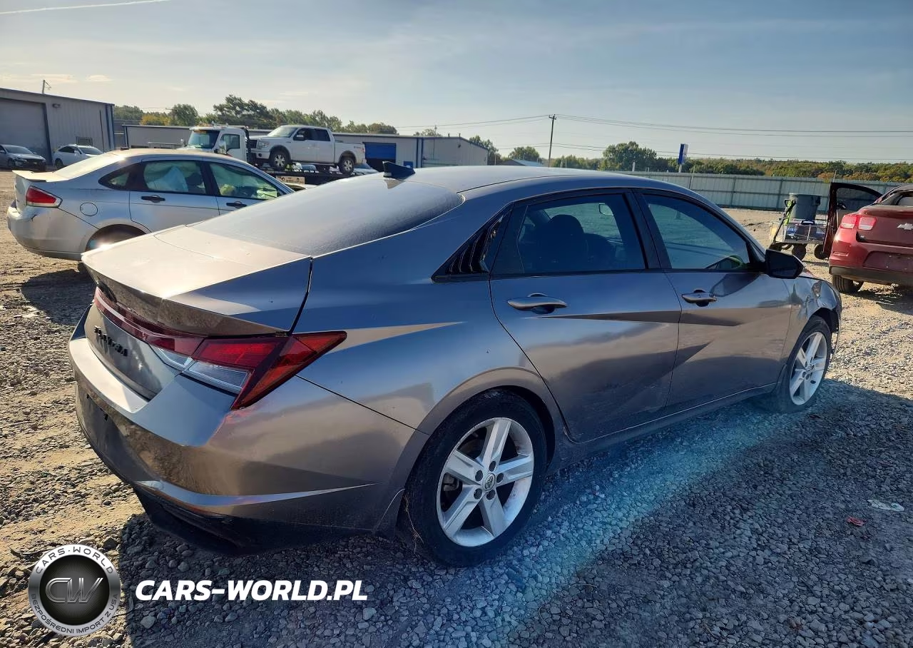 2021 Hyundai Elantra Sel VIN:KMHLM4AG5MU200158 - 3