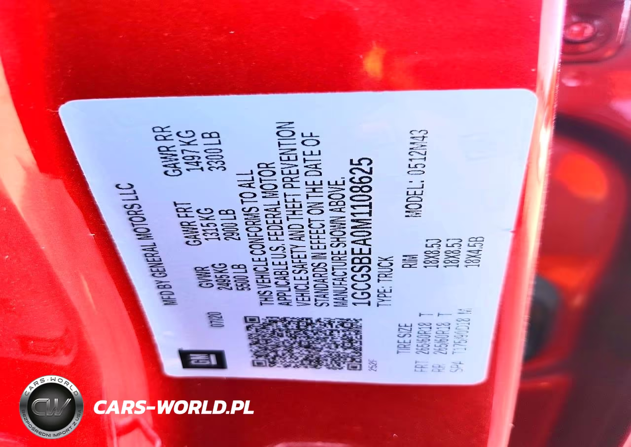 2021 Chevrolet Colorado VIN:1GCGSBEA0M1108625 - 12