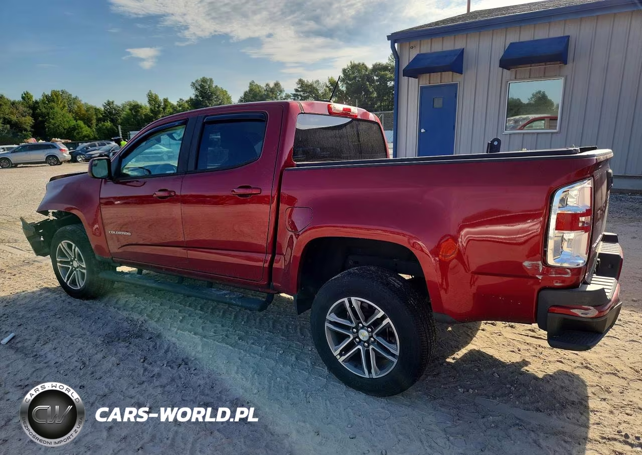 2021 Chevrolet Colorado VIN:1GCGSBEA0M1108625 - 2