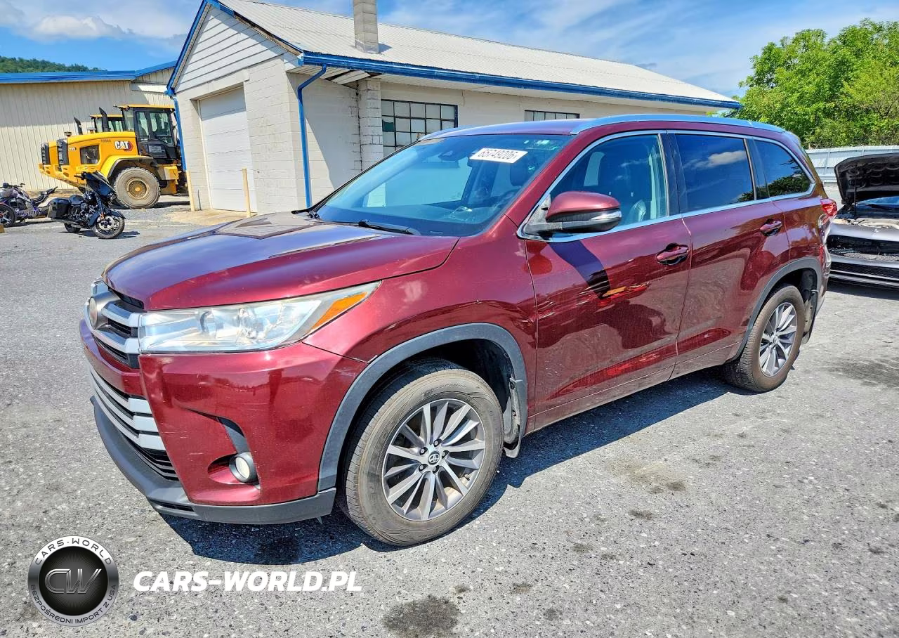 2017 Toyota Highlander Xle – zdjęcie 1 z 13