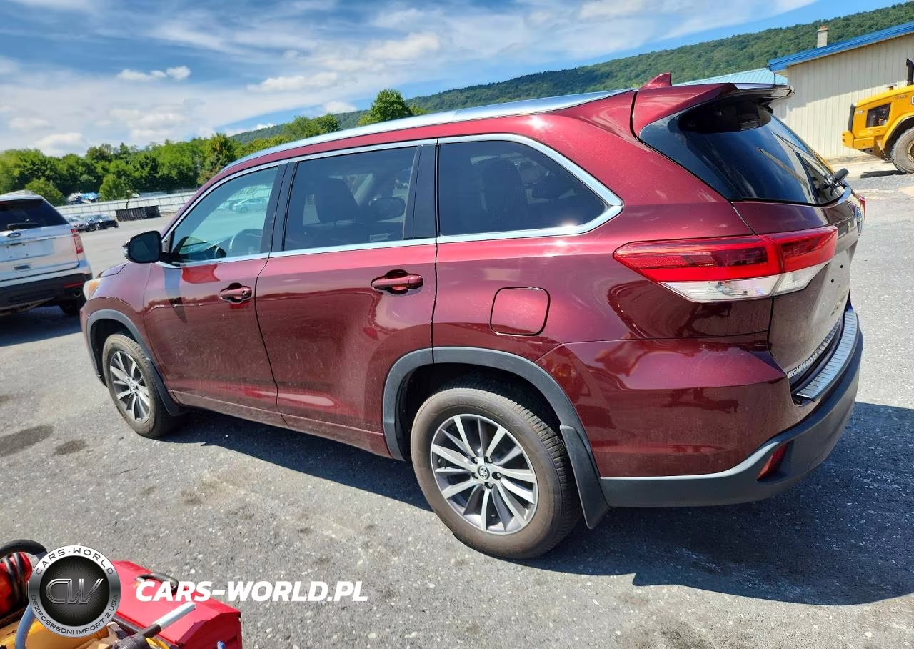 2017 Toyota Highlander Xle VIN:5TDJZRFH7HS384198 - 2