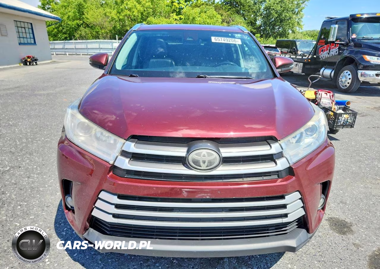 2017 Toyota Highlander Xle VIN:5TDJZRFH7HS384198 - 5