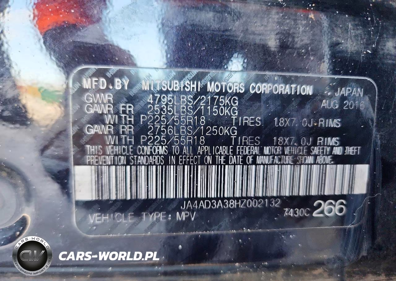 2017 Mitsubishi Outlander Se VIN:JA4AD3A38HZ002132 - 13