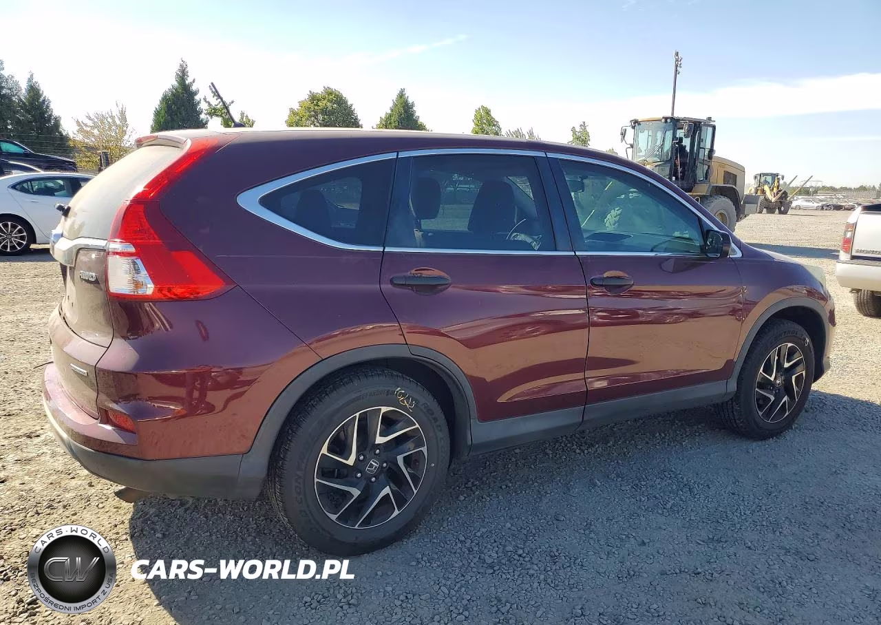 2016 Honda Cr-V Se VIN:2HKRM4H41GH672477 - 3