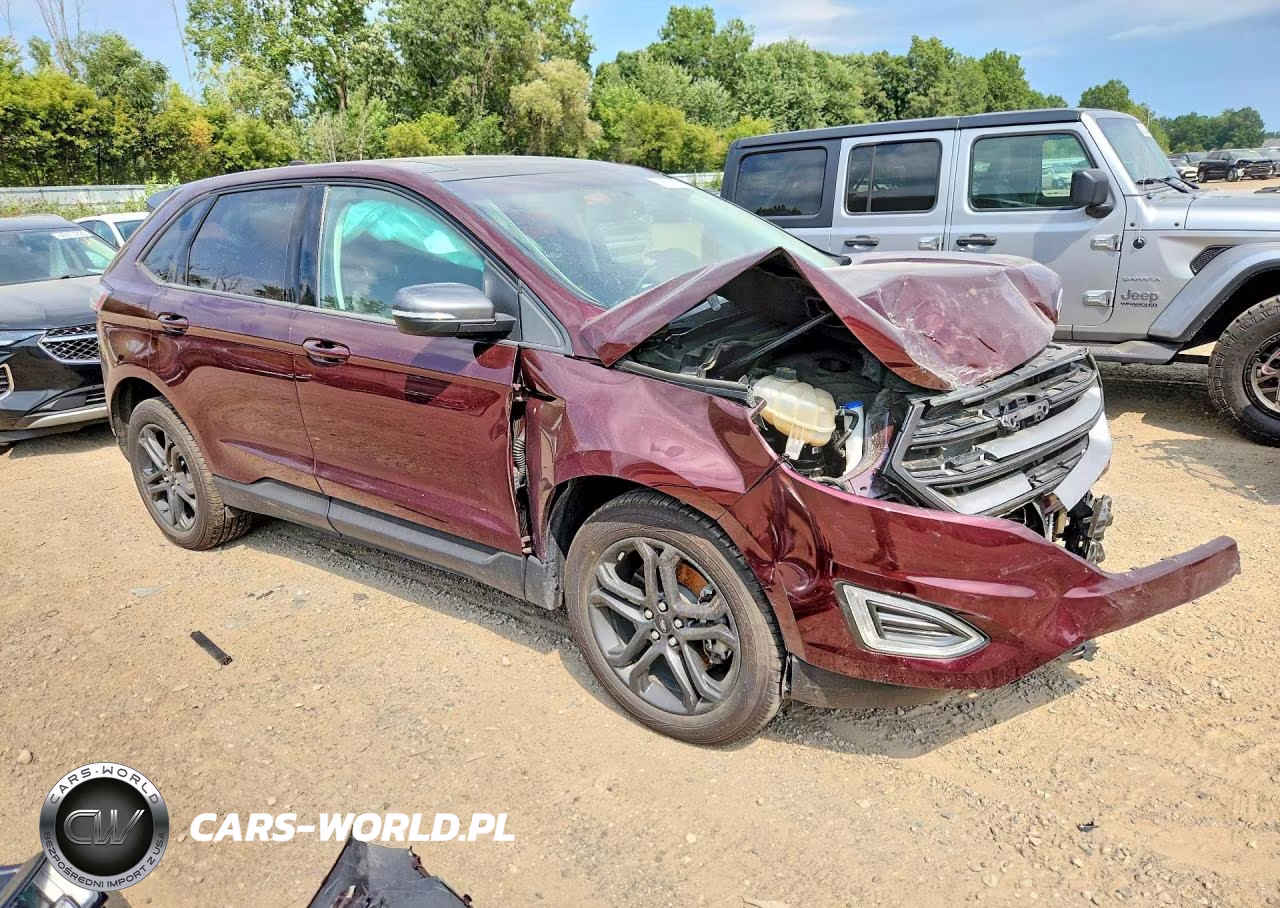 2018 Ford Edge Sel VIN:2FMPK4J92JBB28605 - 4