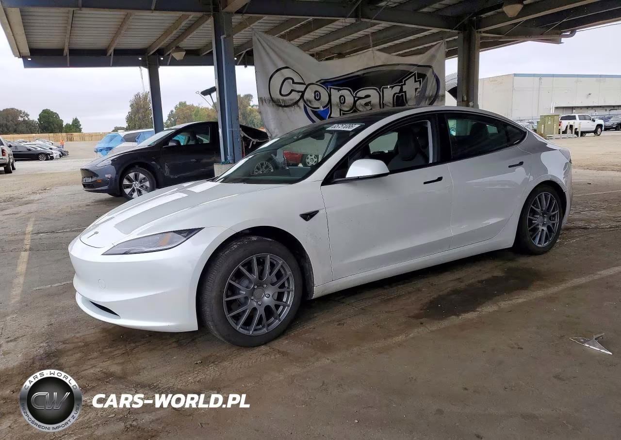 2025 Tesla Model 3 VIN:5YJ3E1EA8SF123121 - 1