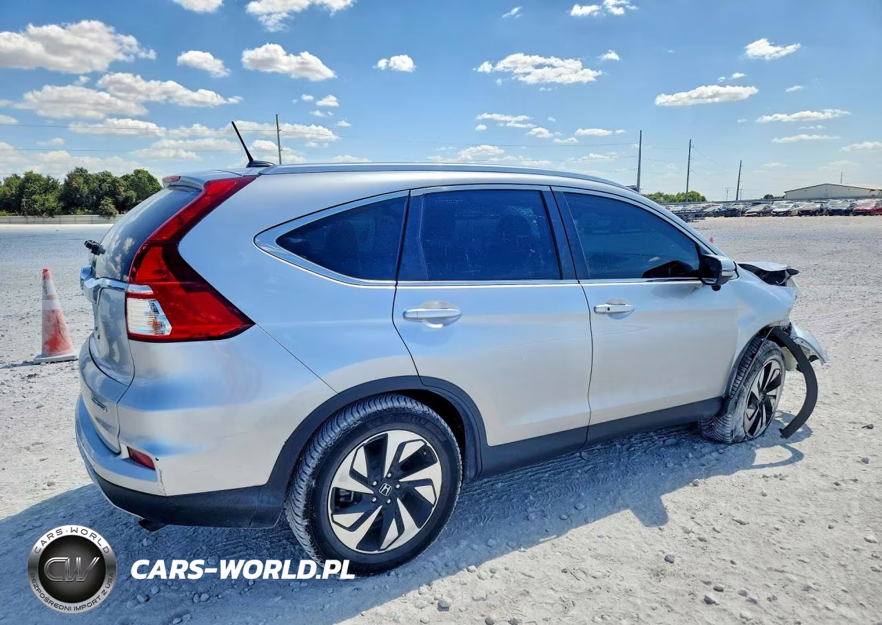 2015 Honda Cr-V Touring VIN:5J6RM3H90FL019875 - 3