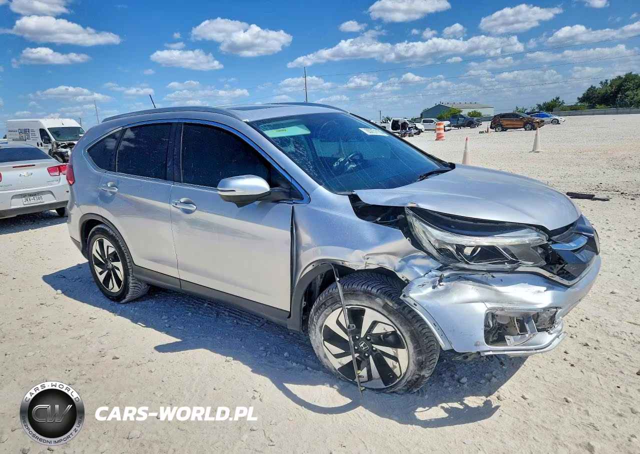 2015 Honda Cr-V Touring VIN:5J6RM3H90FL019875 - 4